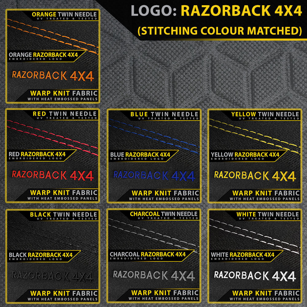 Subaru XV Premium Neoprene 2x Front Row Seat Covers (Made to Order)