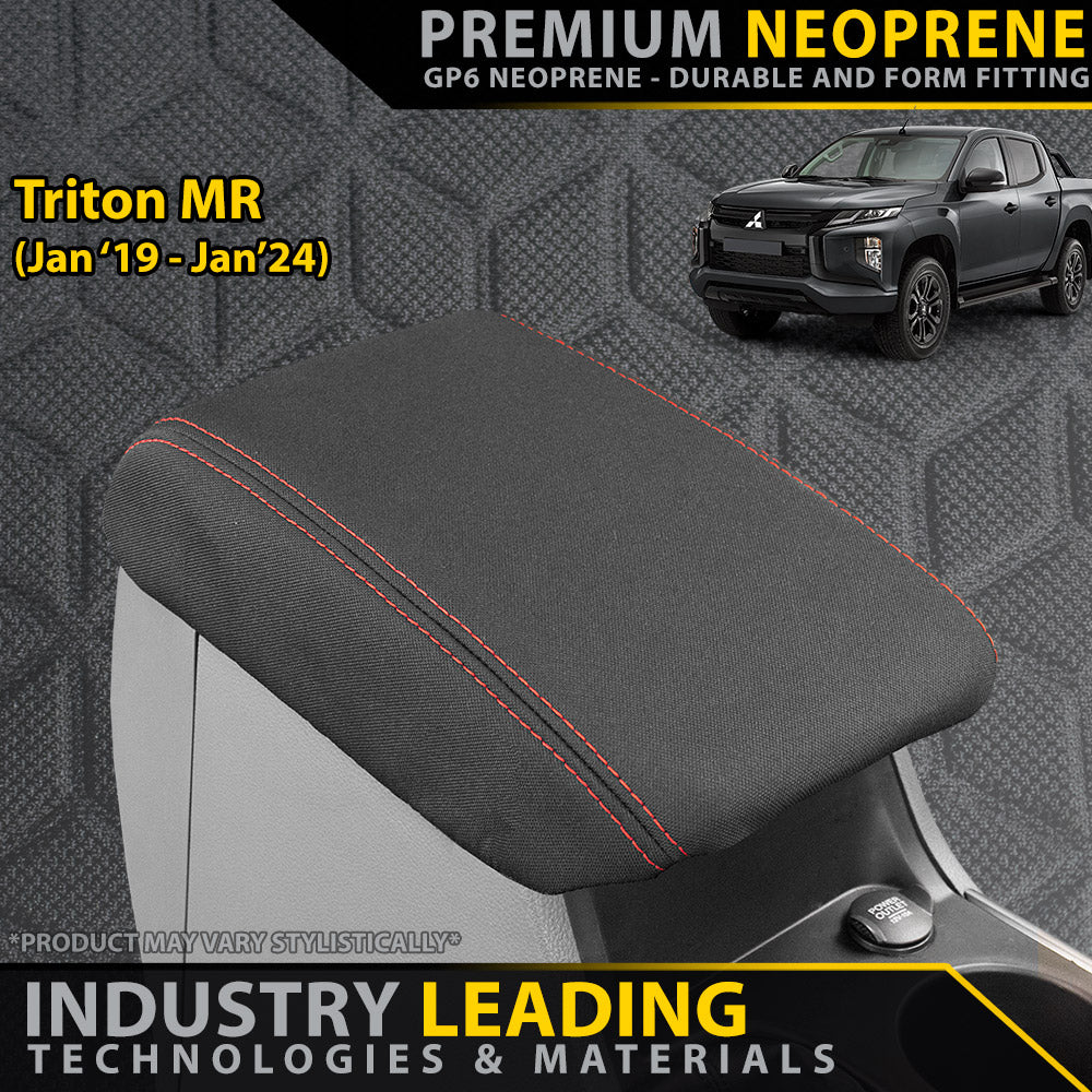 Mitsubishi Triton MR Premium Neoprene Console Lid