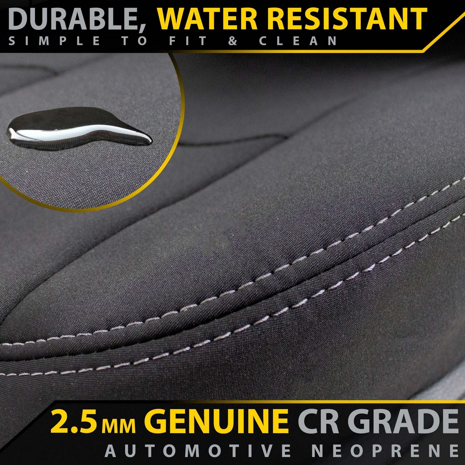 Toyota HiLux 8th Gen SR5, Rugged X & Rogue AUTO GP4 Neoprene Centre Console Organiser (Available)