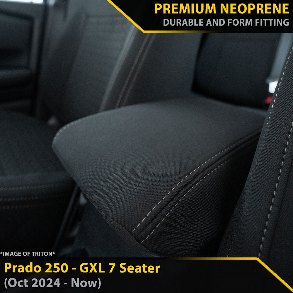 Toyota Prado 250 GXL GP6 Premium Neoprene Console Lid Cover