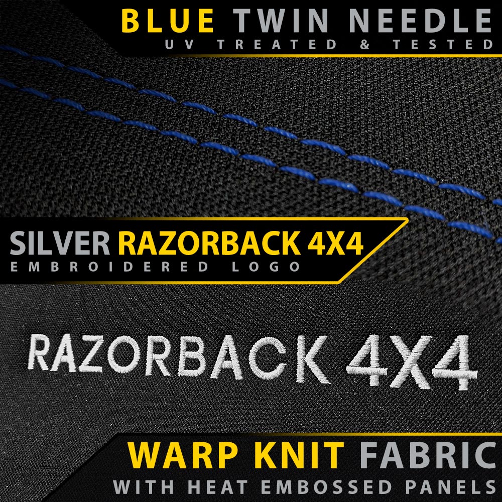Mitsubishi Outlander ZJ & ZK Premium Neoprene Rear Row Covers