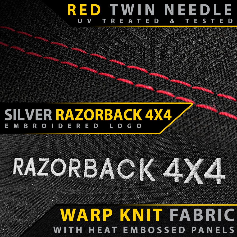 Mitsubishi Outlander ZJ & ZK Premium Neoprene Rear Row Covers