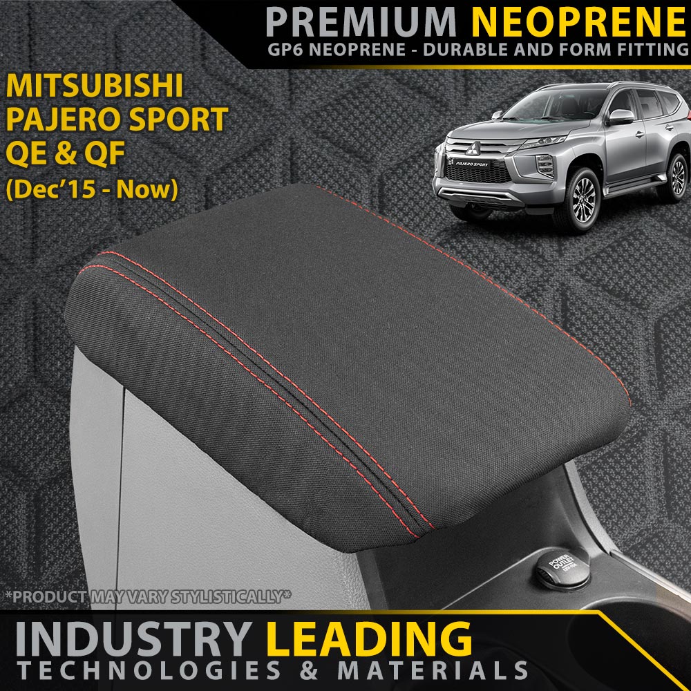 Mitsubishi Pajero Sport Premium Neoprene Console Lid