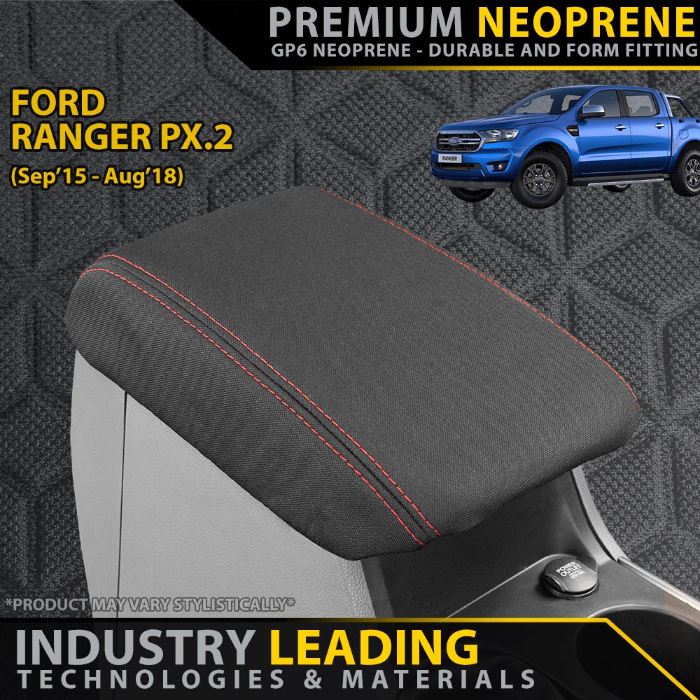 Ford Ranger PX II Premium Neoprene Console Lid