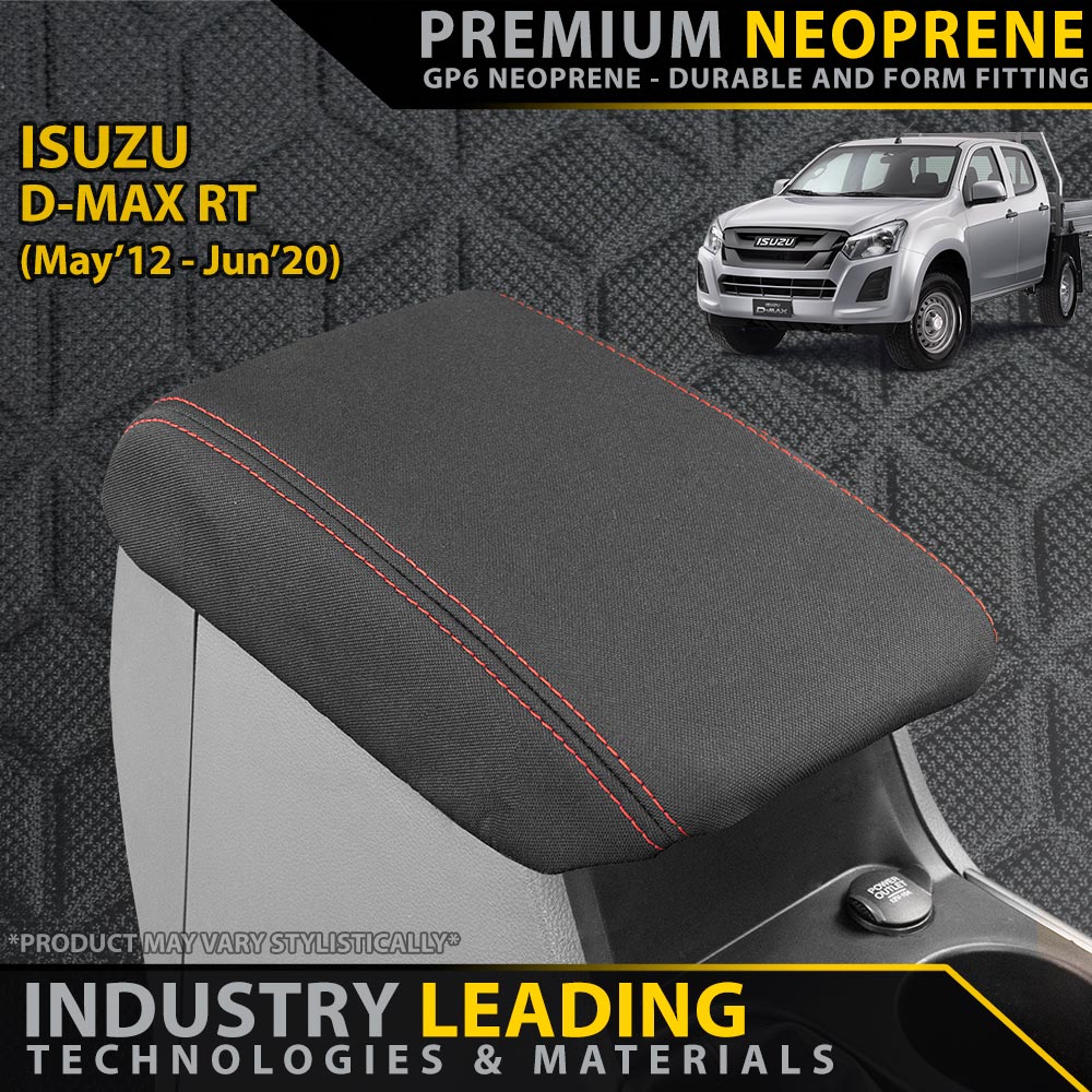Isuzu D-MAX RT Premium Neoprene Console Lid