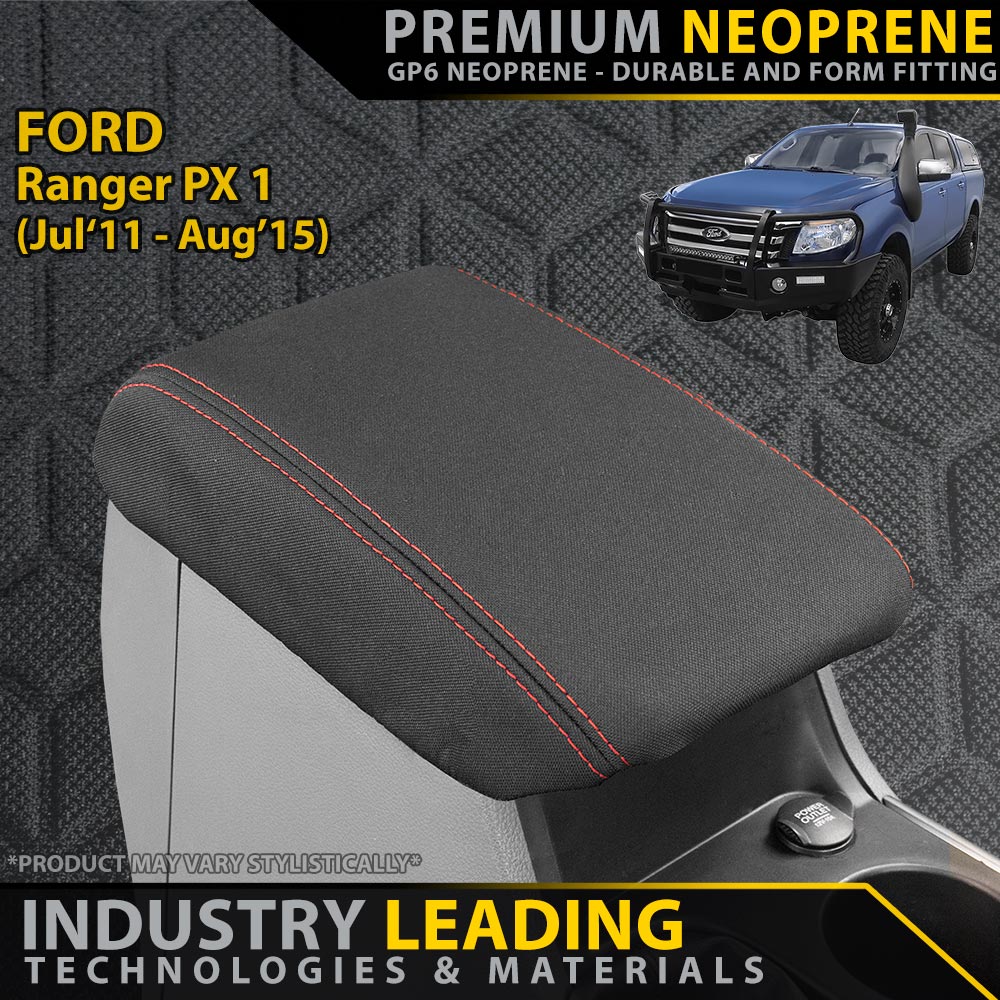 Ford Ranger PX I Premium Neoprene Console Lid