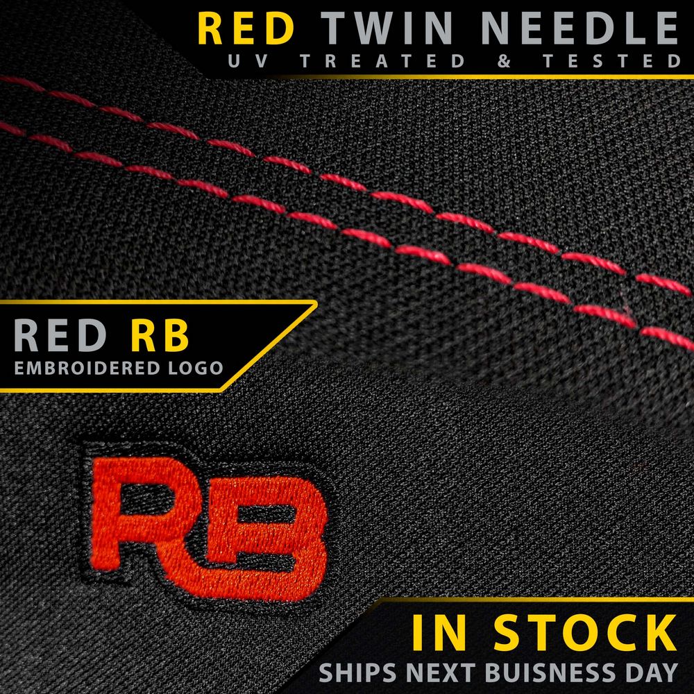 Mitsubishi Triton MQ/MR Retro Premium Neoprene Rear Row Seat Covers (In Stock)
