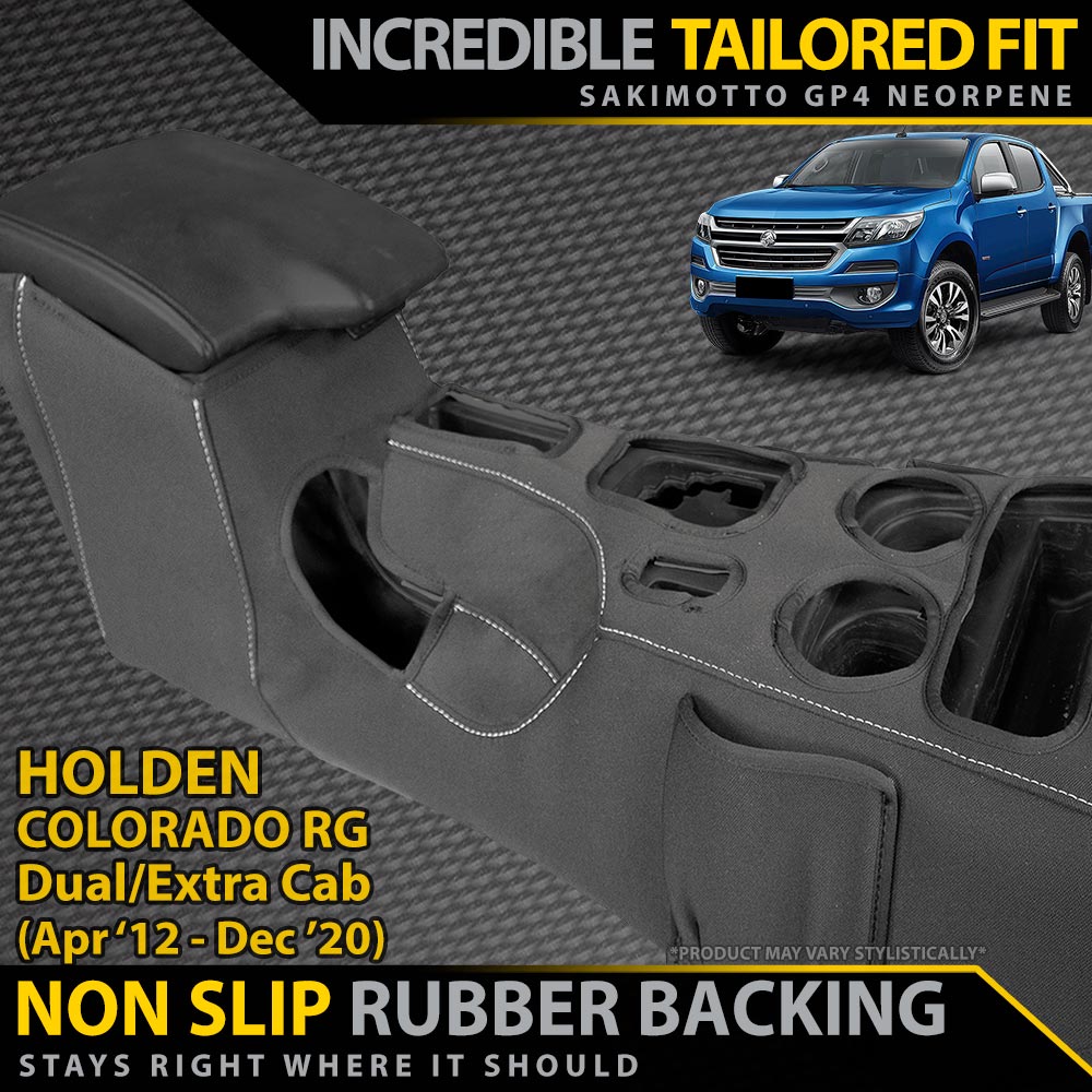 Holden Colorado RG Neoprene Centre Console Organiser (In Stock)