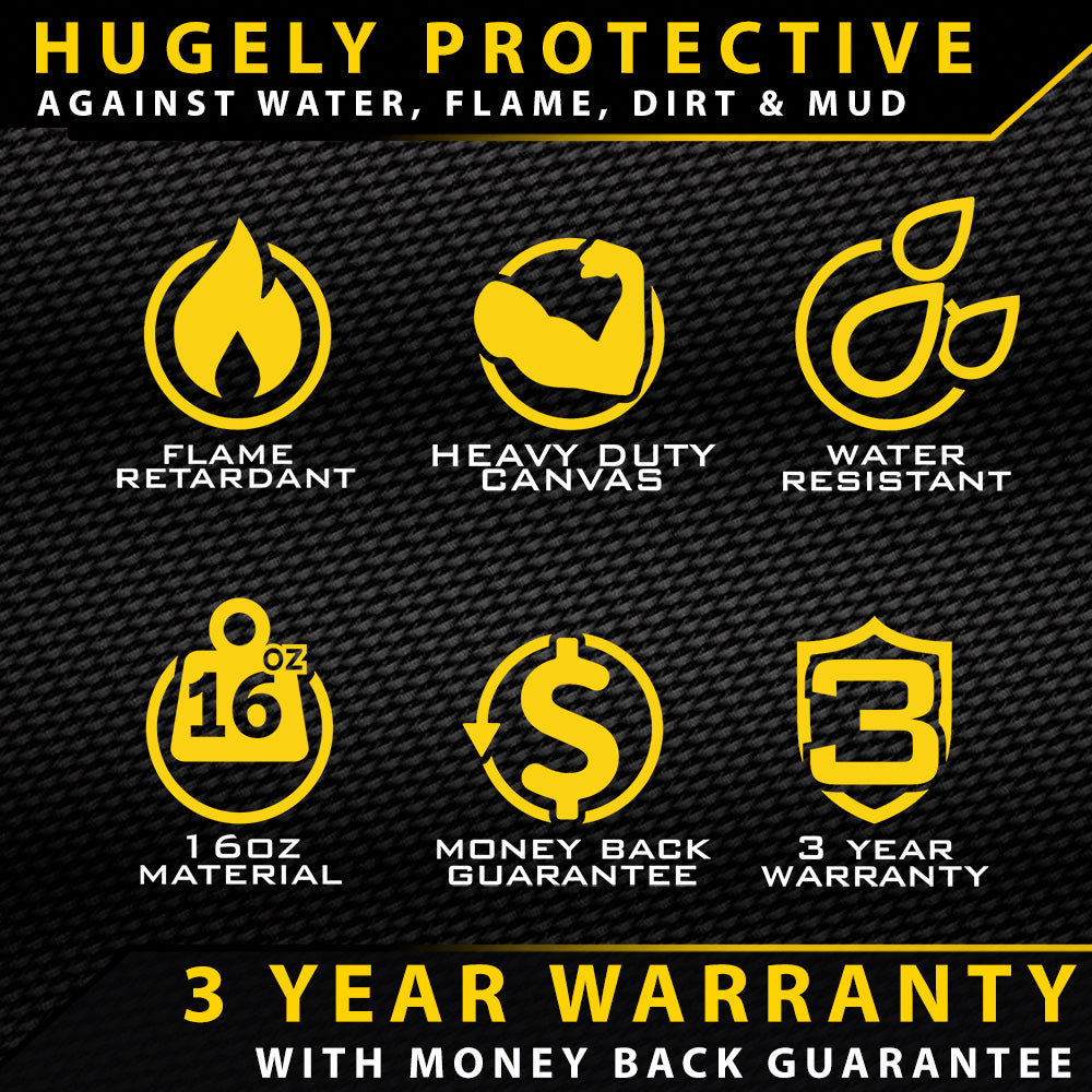 Toyota RAV4 XA50 XSE/Edge Petrol XP7 Heavy Duty Canvas 2x Front Row Seat Covers (Made to Order)