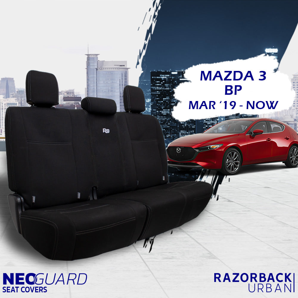 Mazda 3 BP Neoprene Rear Row Seat Covers (In Stock)