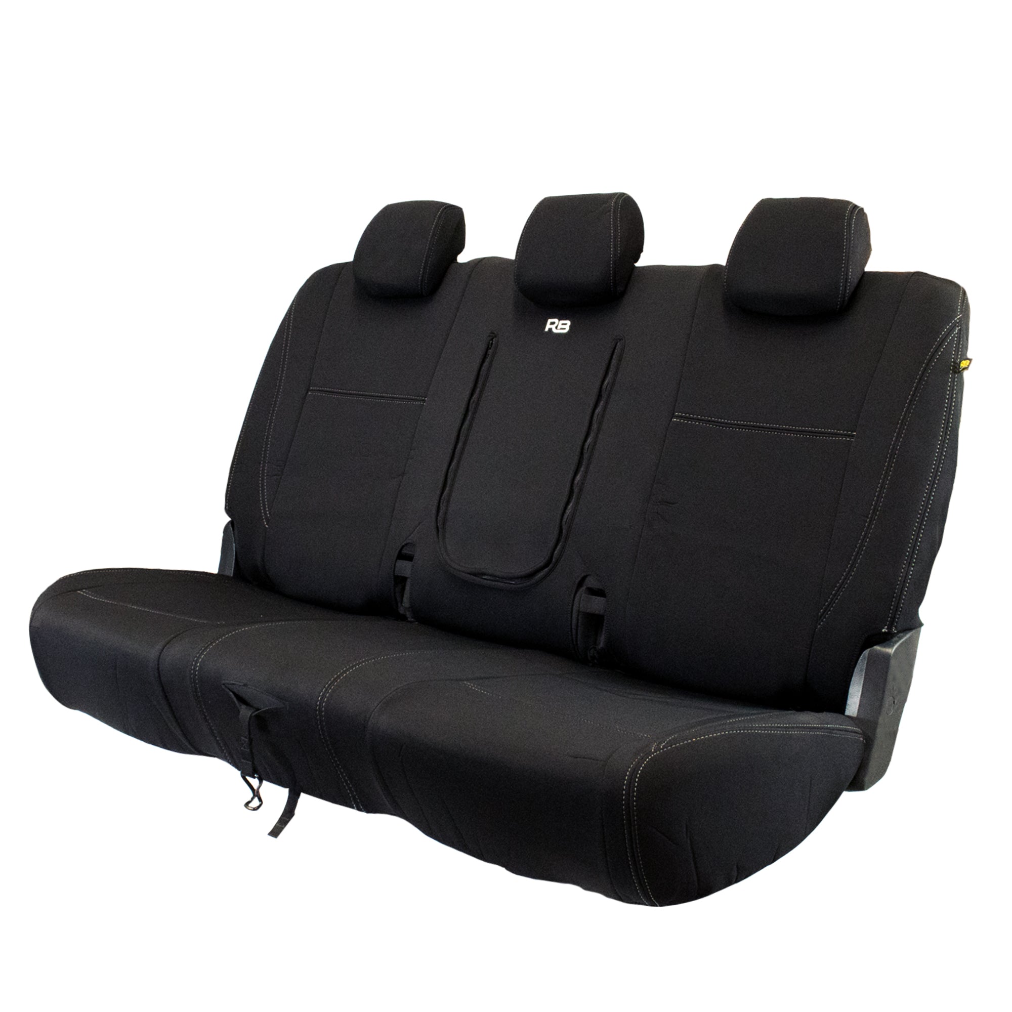 Razorback 4x4 GP4 Standard Neoprene Rear Seat Covers Suitable for a Ford Ranger PX II