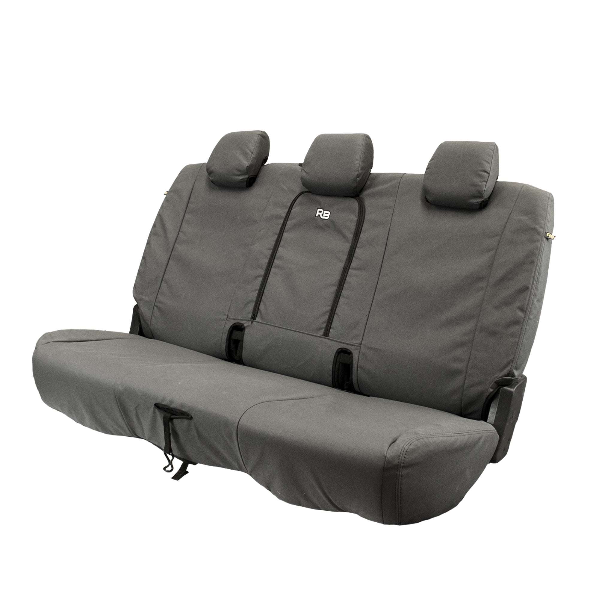 Razorback 4x4 XP7 Heavy Duty Canvas Rear Seat Covers Suitable for a Ford Ranger PX III