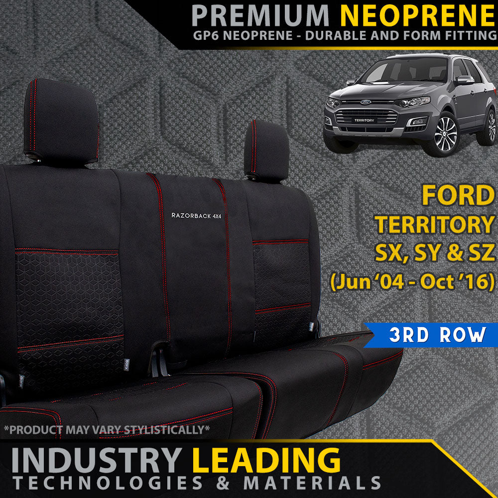 Ford Territory Premium Neoprene 3rd Row Seat Covers