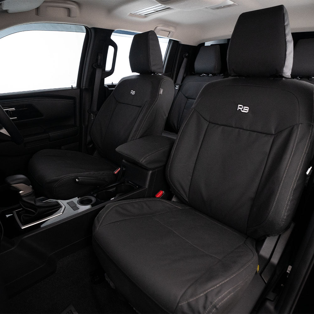 Toyota Prado 250 GX XP7 Heavy Duty Canvas 2x Front Seat Covers