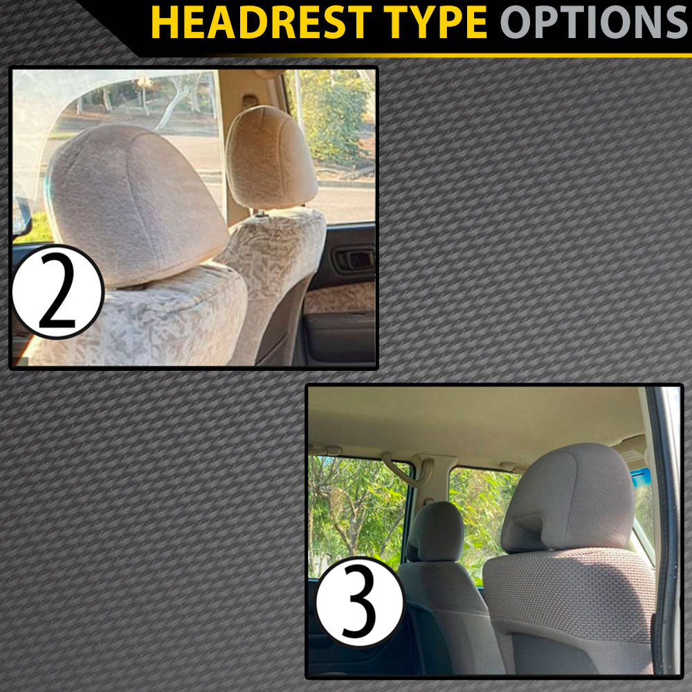 Nissan Patrol GU Wagon Series 1-3 ST, ST-L, ST Plus & Ti GP6 Premium Neoprene 2nd Row Seat Covers (Made to Order)
