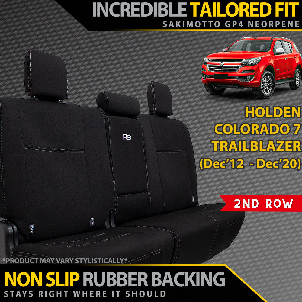 Holden Colorado 7/Trailblazer Neoprene 2nd Row Seat Covers (Made to Order)