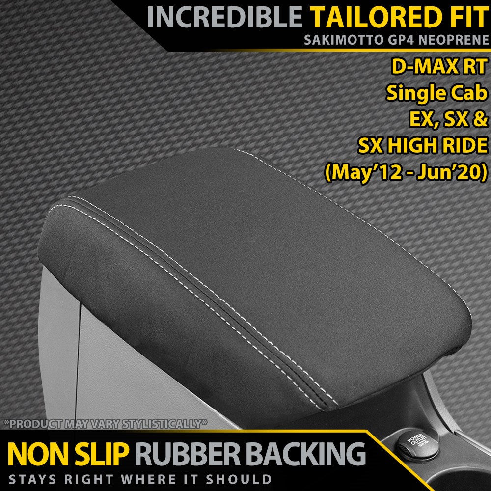 Isuzu D-MAX RT Single Cab GP4 Neoprene Console Lid (In Stock)