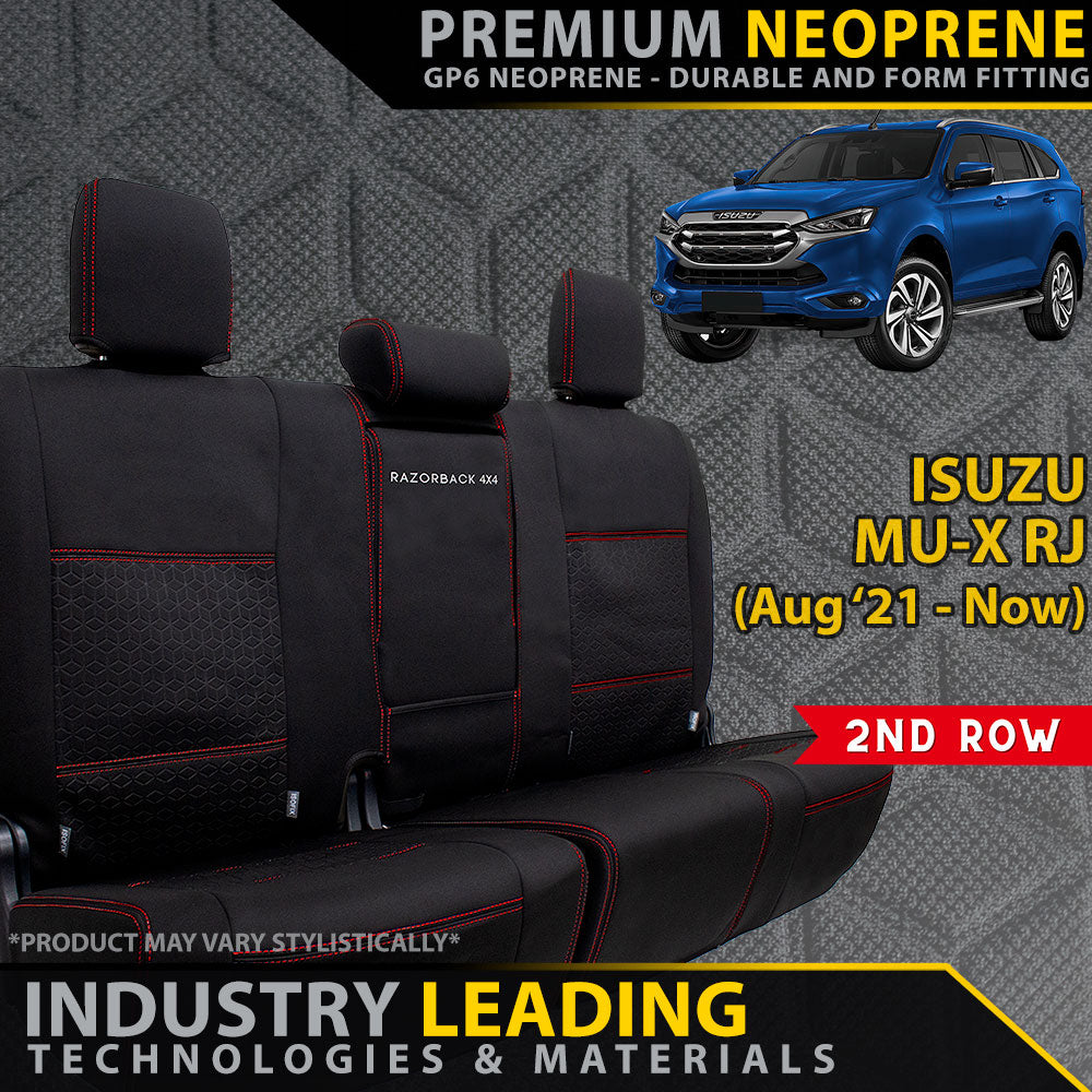 Isuzu MU-X RJ Premium Neoprene 2nd Row Seat Covers