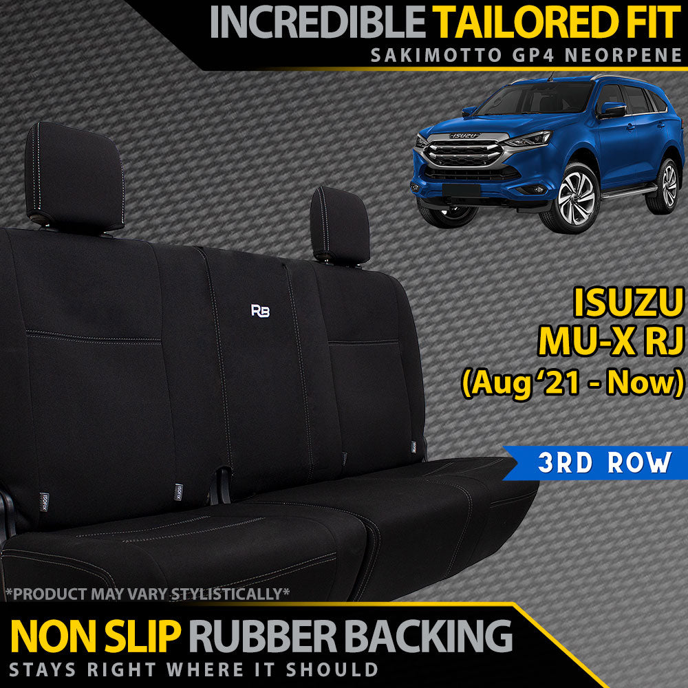 Isuzu MU-X RJ Neoprene 3rd Row Seat Covers