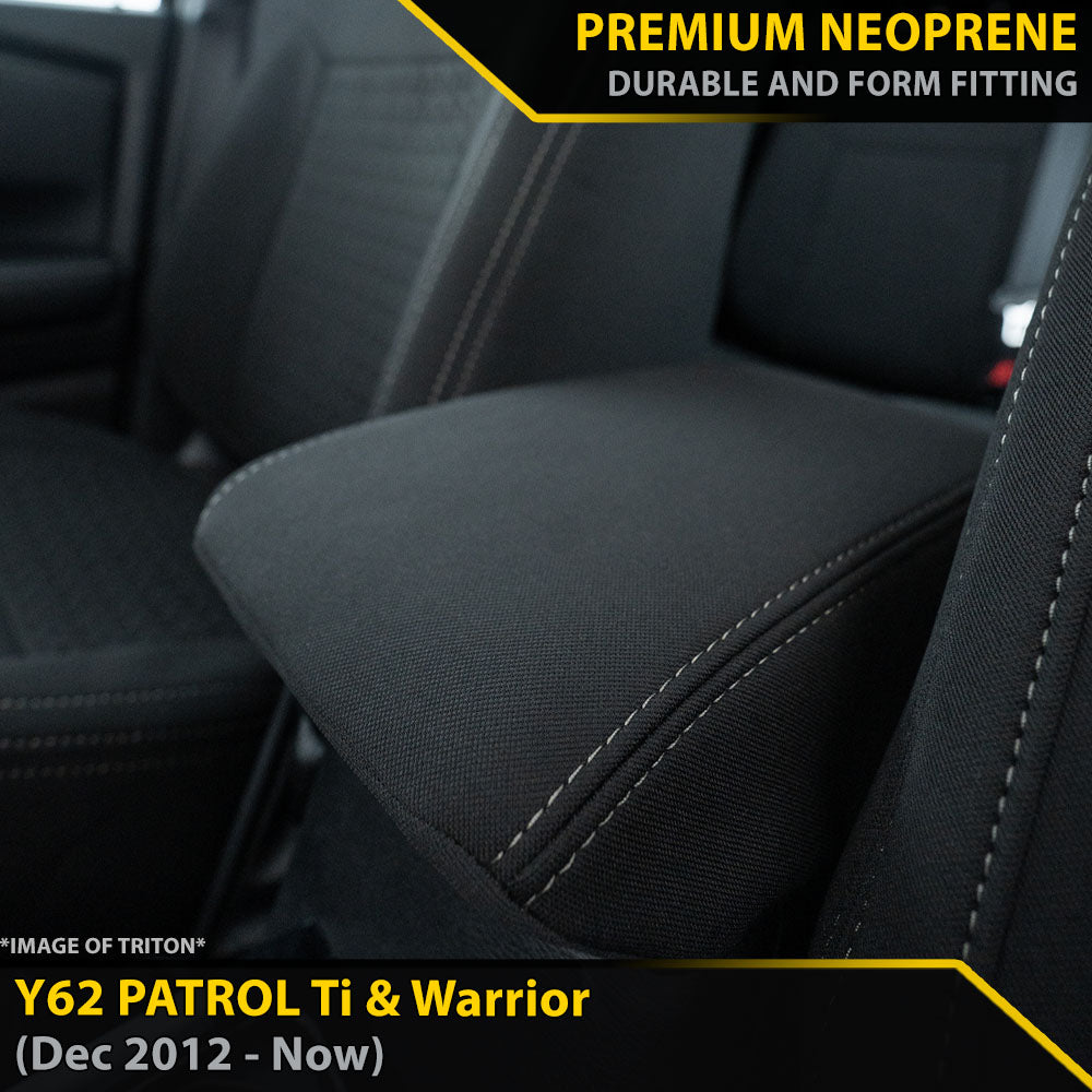 Nissan Y62 Patrol Ti & Warrior GP6 Premium Neoprene Console Lid