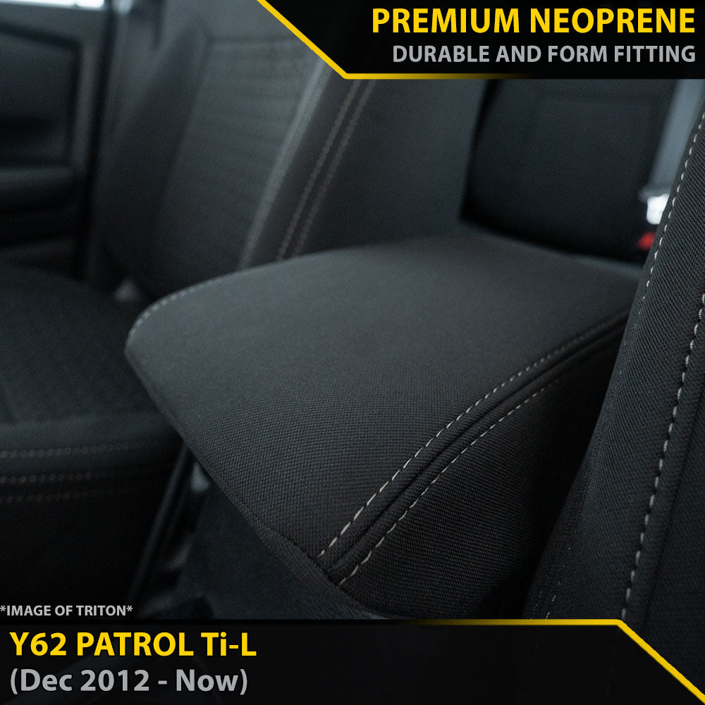 Nissan Y62 Patrol Ti-L GP6 Premium Neoprene Console Lid