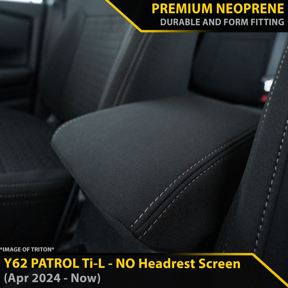 Nissan Patrol Y62 Ti-L (MY24) GP6 Premium Neoprene Console Lid