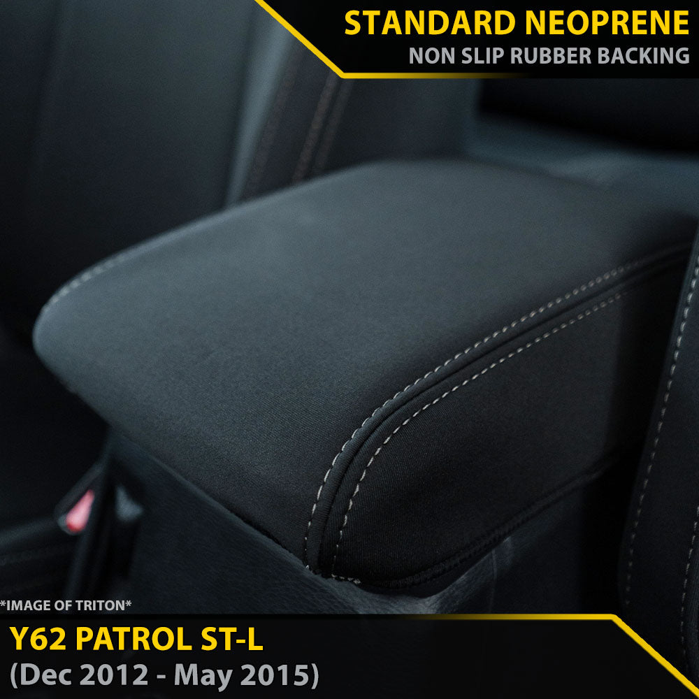 Nissan Y62 Patrol ST-L Neoprene Console Lid