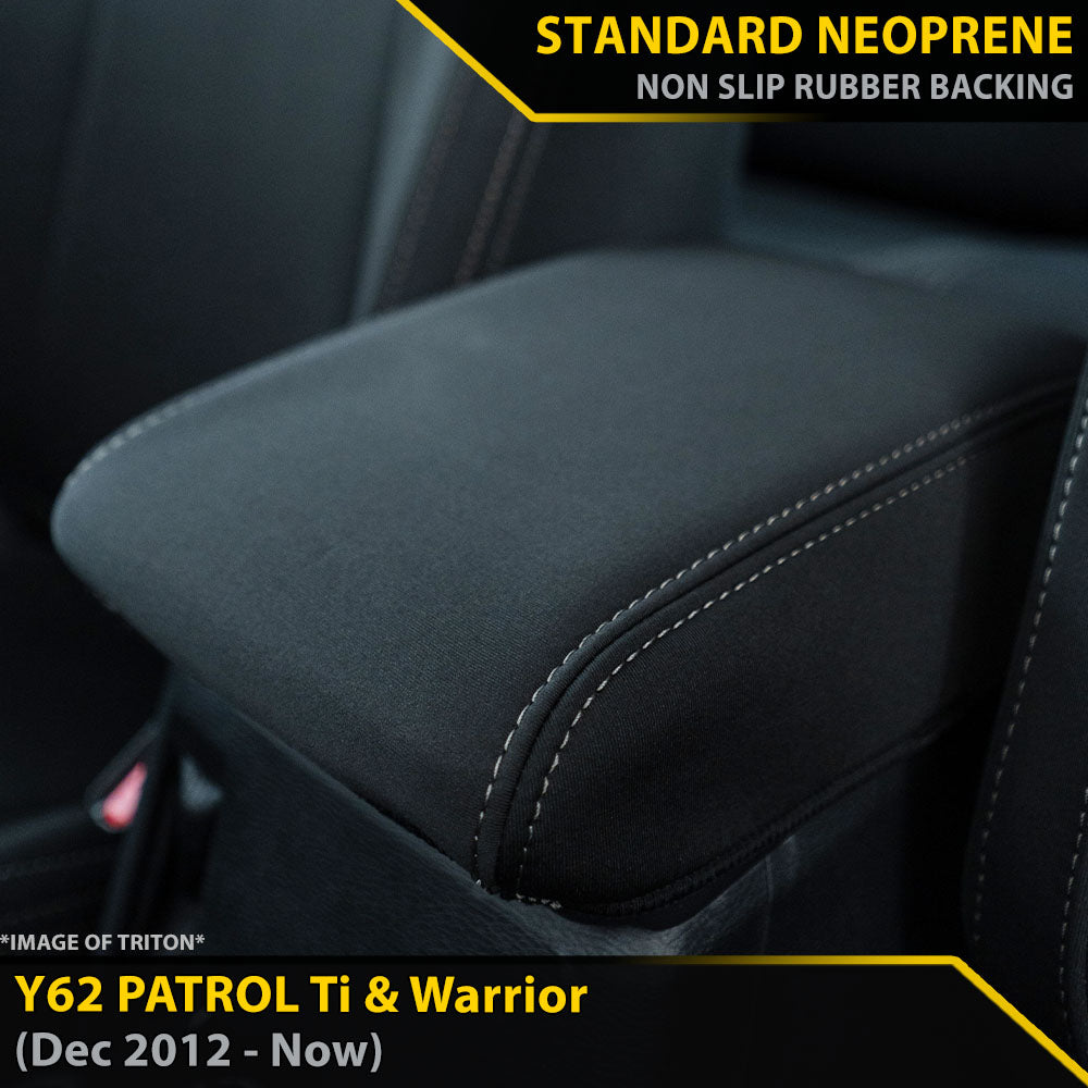 Nissan Y62 Patrol Ti & Warrior GP4 Neoprene Console Lid Cover