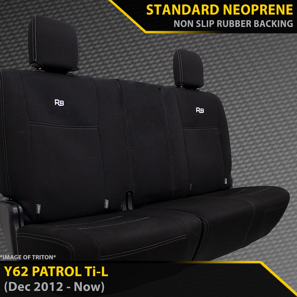 Nissan Patrol Y62 Ti-L GP4 Neoprene 3rd Row Seat Covers