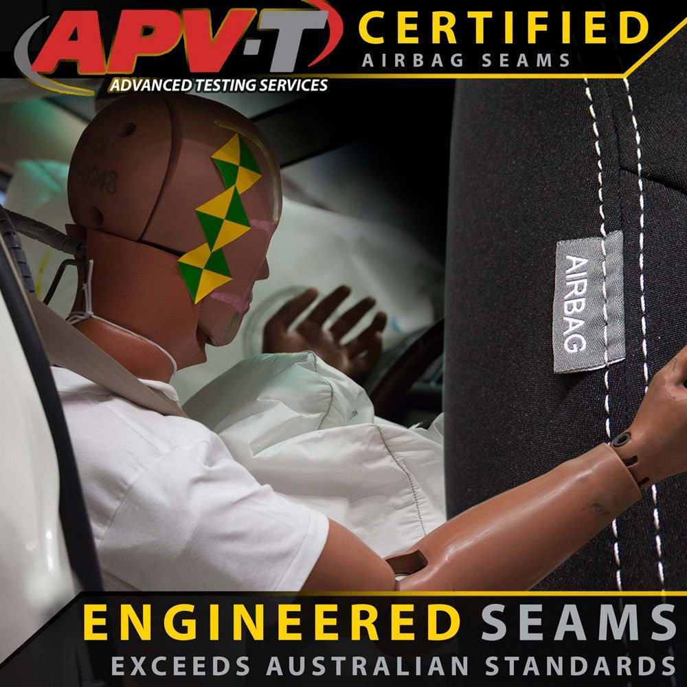 Dodge Ram 1500 DT Big Horn Built to Serve & Sport Post-Facelift GP4 Neoprene 2x Front Seat Covers