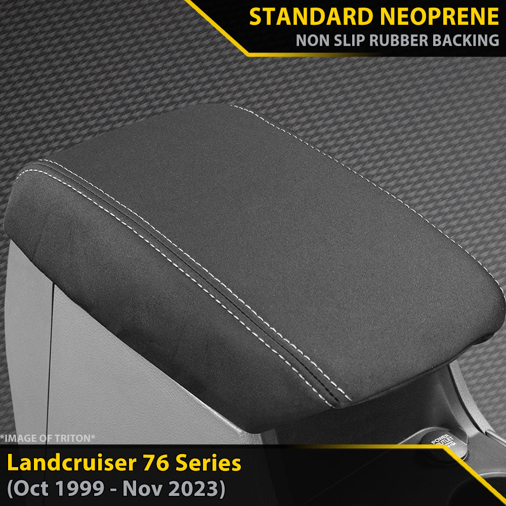 Razorback 4x4 GP4 Standard Neoprene Console Lid Cover suitable for a Toyota Landcruiser 76 Series (In Stock)