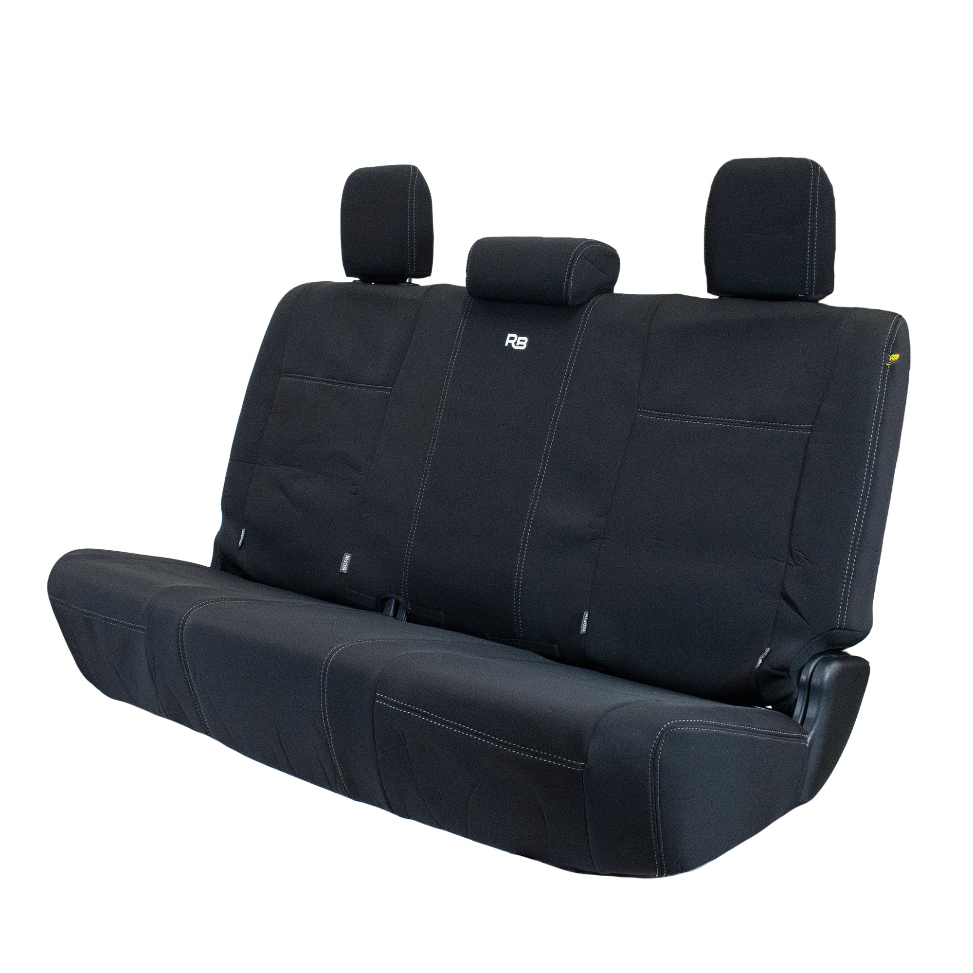 Razorback 4x4 GP4 Standard Neoprene Rear Seat Covers Suitable for a Toyota Hilux 8th Gen (N80) (Workmate Only)