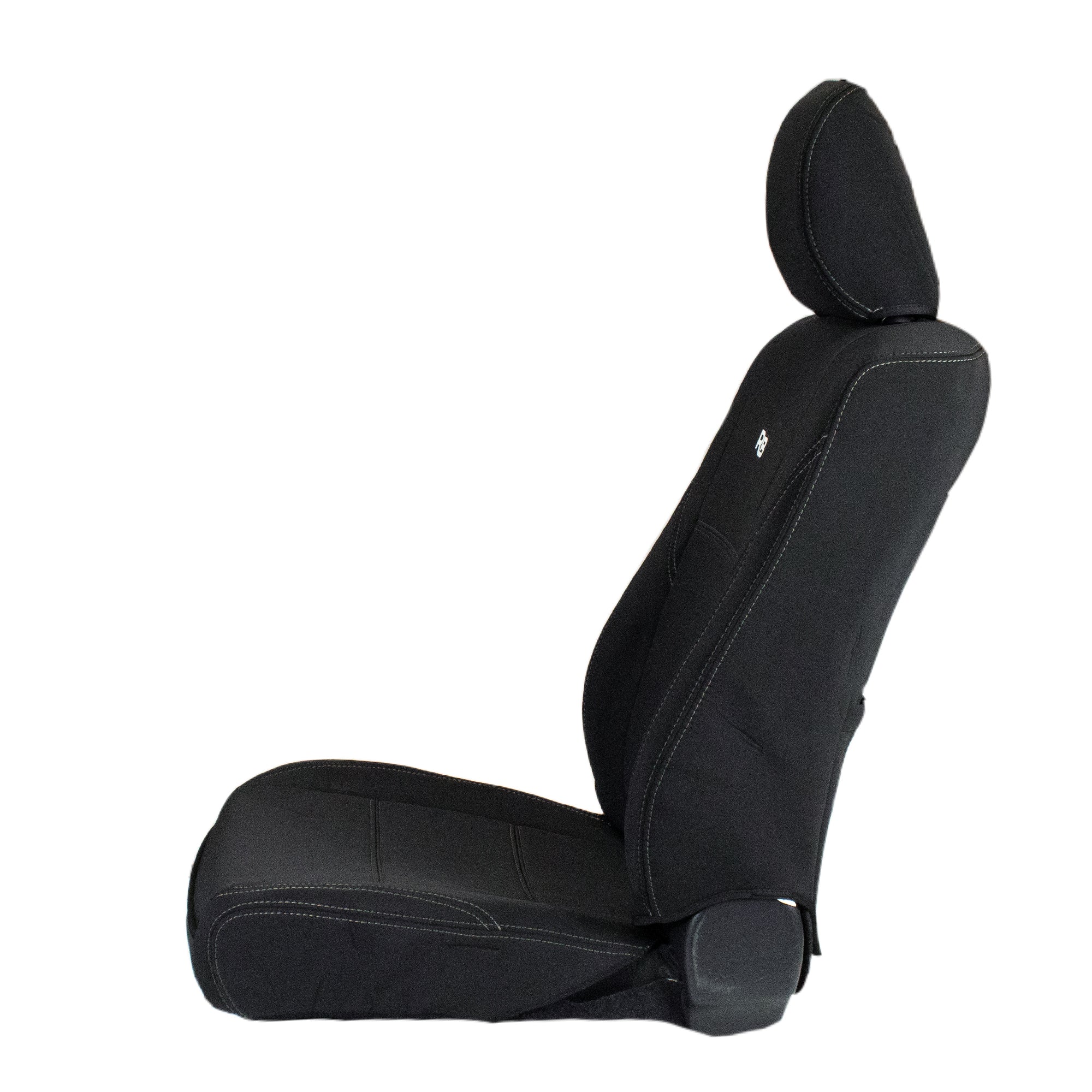 Razorback 4x4 Neoprene Front Seat Covers For a Toyota HiLux 8th Gen (Cloth Seats Only)