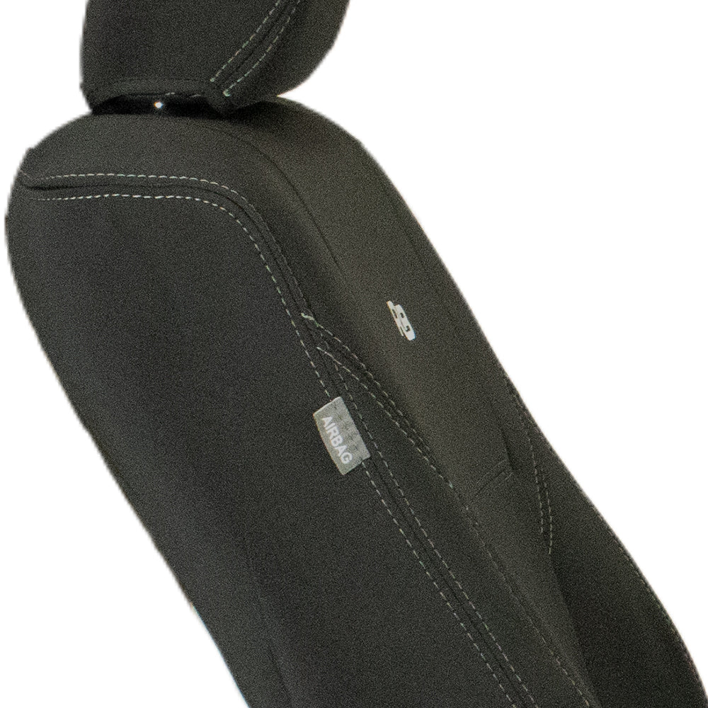 Razorback 4x4 GP4 Standard Neoprene 2x Front Seat Covers Suitable for a Toyota Hilux 8th Gen (N80) (Workmate Only)