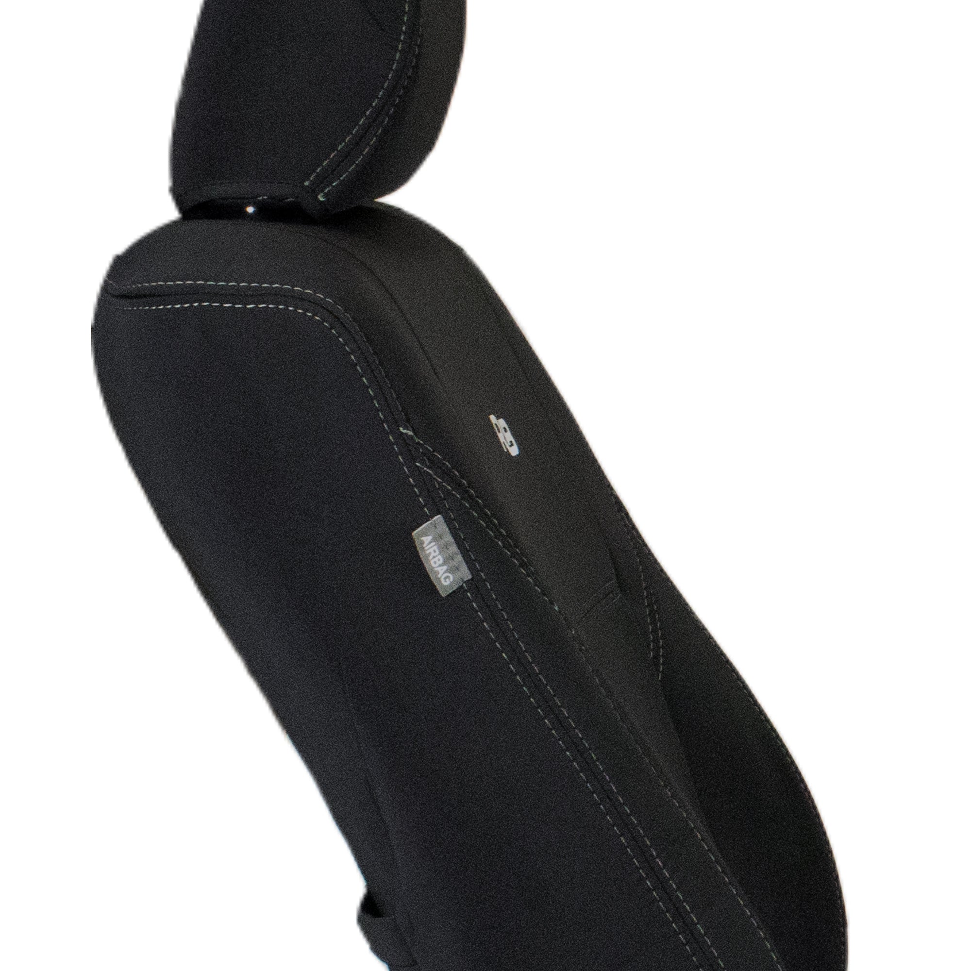 Razorback 4x4 Neoprene Front Seat Covers For a Toyota HiLux 8th Gen (Cloth Seats Only)