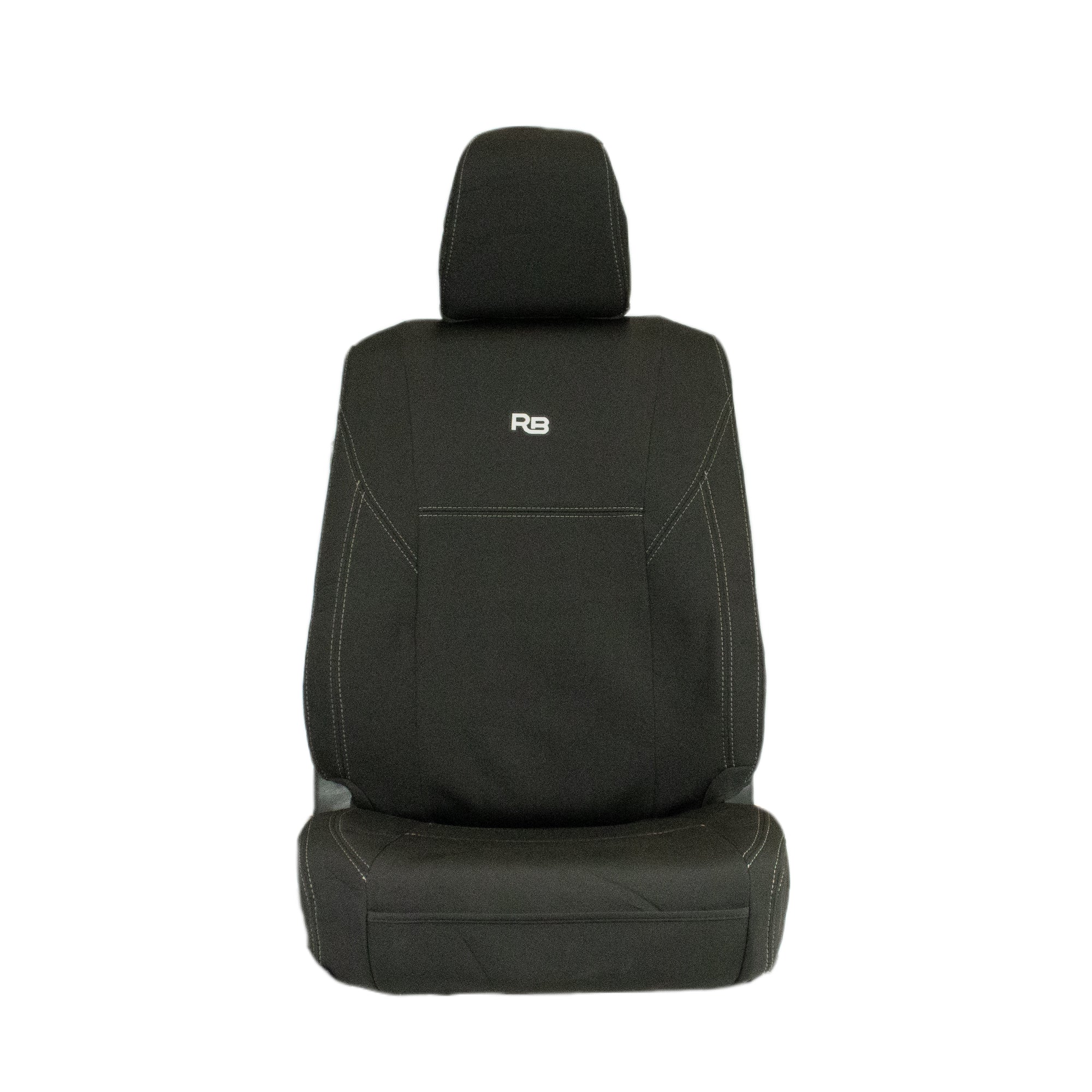 Razorback 4x4 GP4 Standard Neoprene 2x Front Seat Covers Suitable for a Toyota Hilux 8th Gen (N80) (Workmate Only)