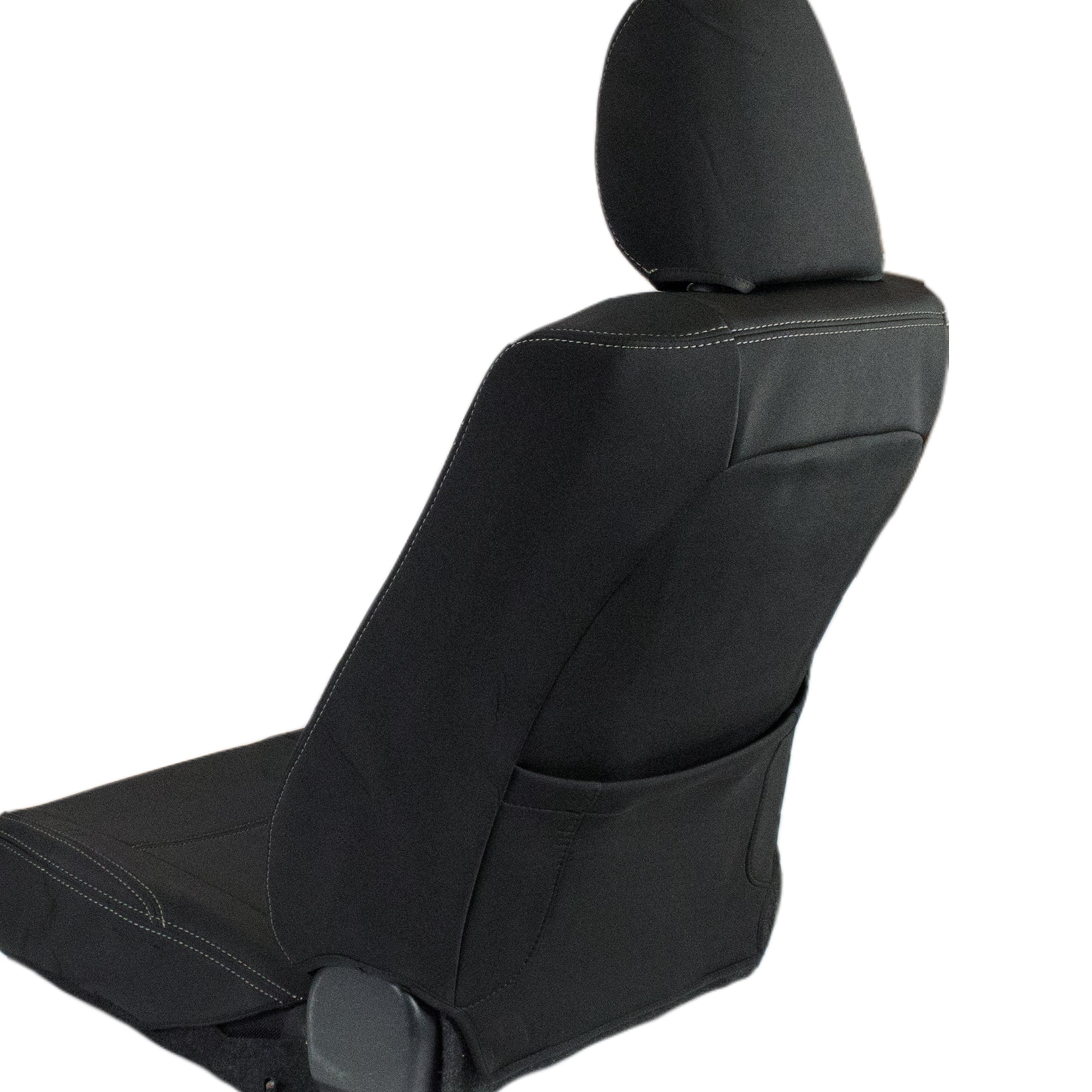 Razorback 4x4 Neoprene Front Seat Covers For a Toyota HiLux 8th Gen (Cloth Seats Only)