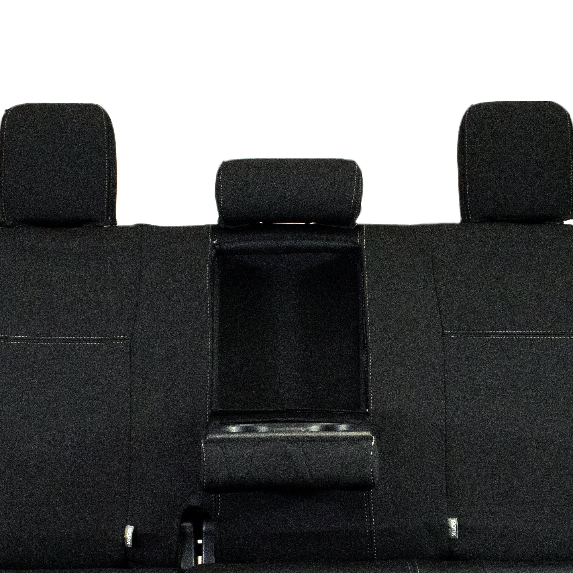 Razorback 4x4 Neoprene Rear Seat Covers For a Toyota HiLux 8th Gen SR