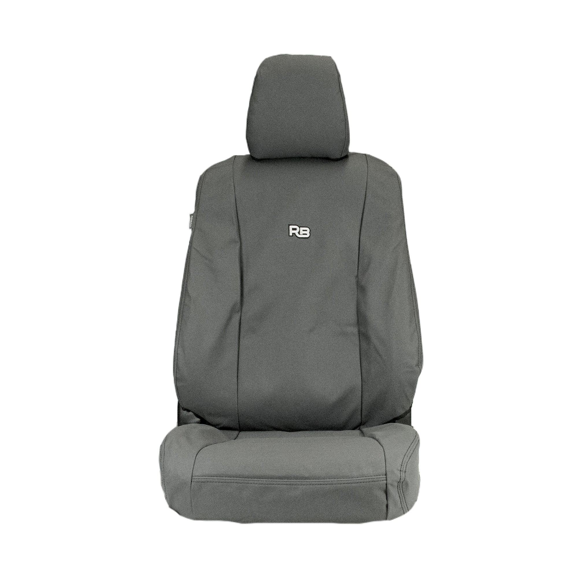 Razorback 4x4 XP7 Heavy Duty Canvas Front Seat Covers For a Toyota HiLux 8th Gen Workmate (Sep 2015 - Current)
