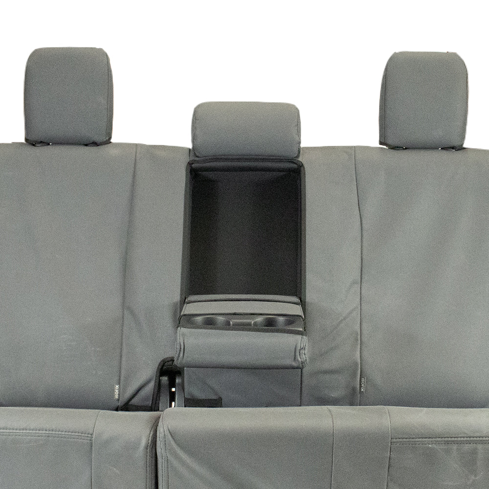 Razorback 4x4 XP7 Heavy Duty Canvas Rear Seat Covers For a Toyota HiLux 8th Gen (Leather Seats Only)