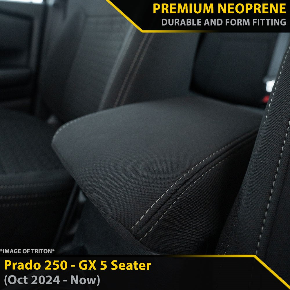 Toyota Prado 250 GX GP6 Premium Neoprene Console Lid Cover