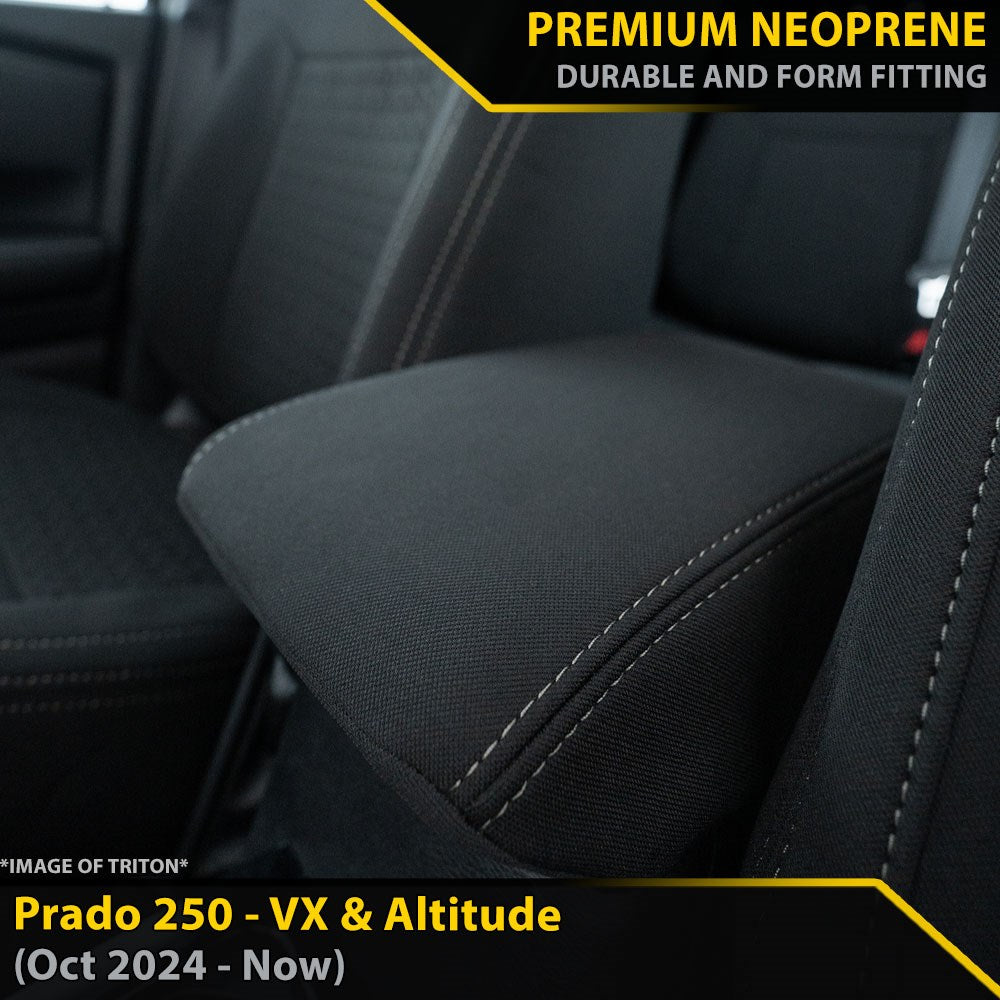 Toyota Prado 250 VX & Altitude GP6 Premium Neoprene Console Lid Cover