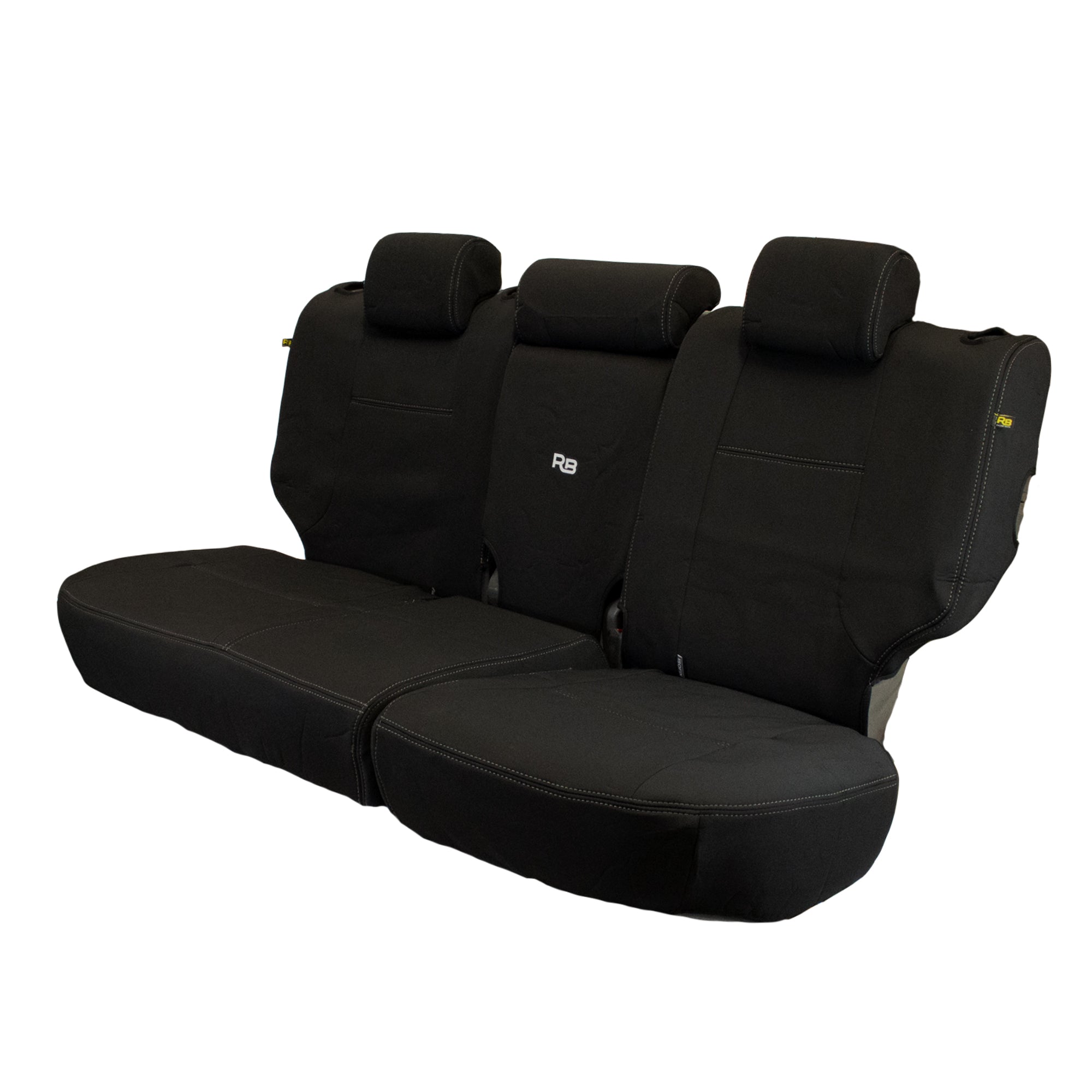 Razorback 4x4 GP4 Standard Neoprene Rear Seat Covers Suitable for a Toyota Prado 150 (5 SEATER)