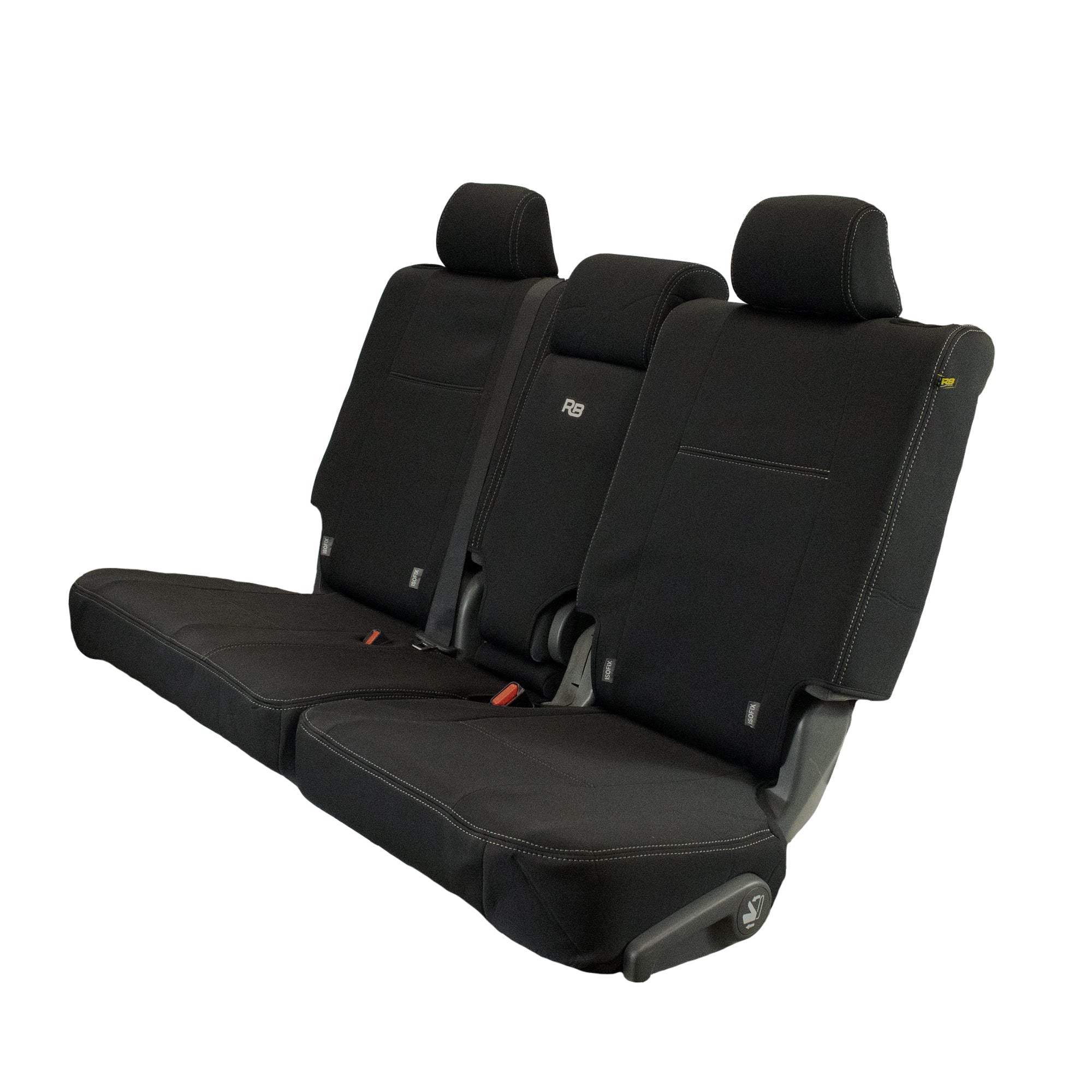 Razorback 4x4 GP4 Standard Neoprene 2nd Row Seat Covers Suitable for a Toyota Prado 150 (7 SEATER)