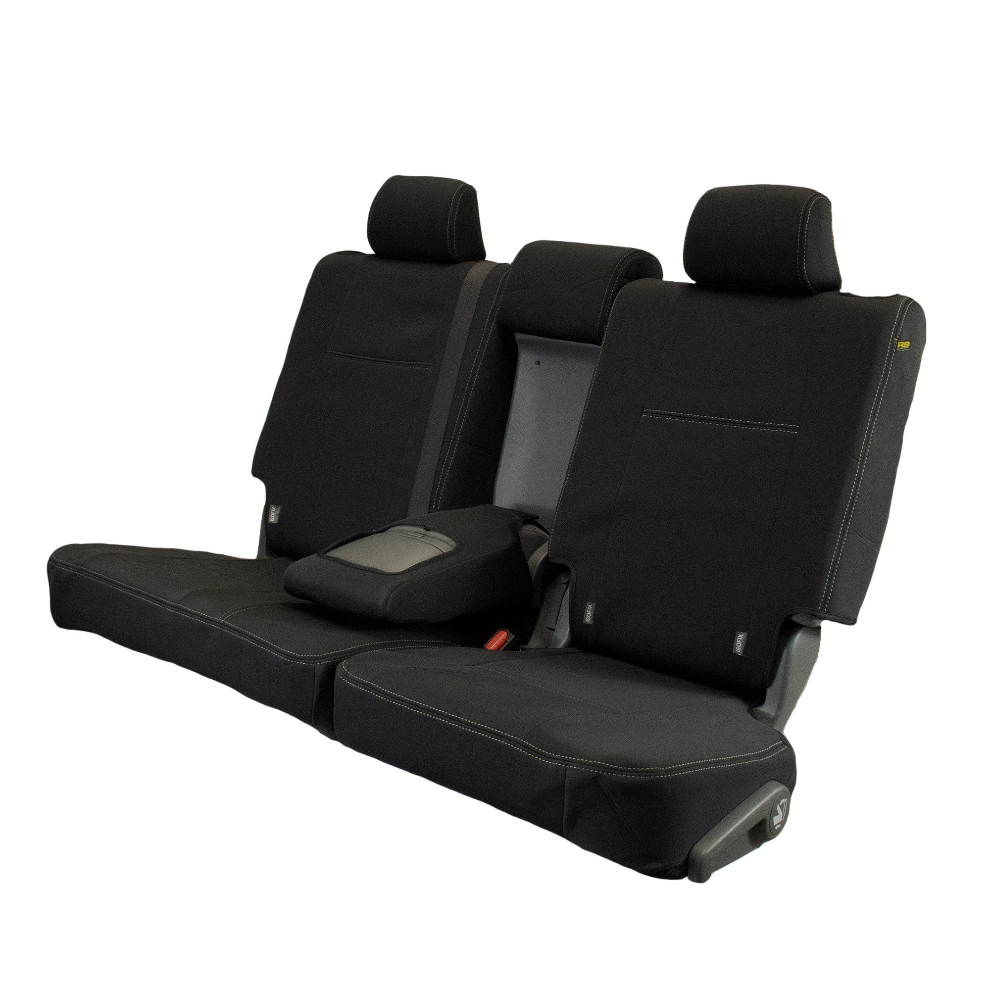 Razorback 4x4 GP4 Standard Neoprene 2nd Row Seat Covers Suitable for a Toyota Prado 150 (7 SEATER)