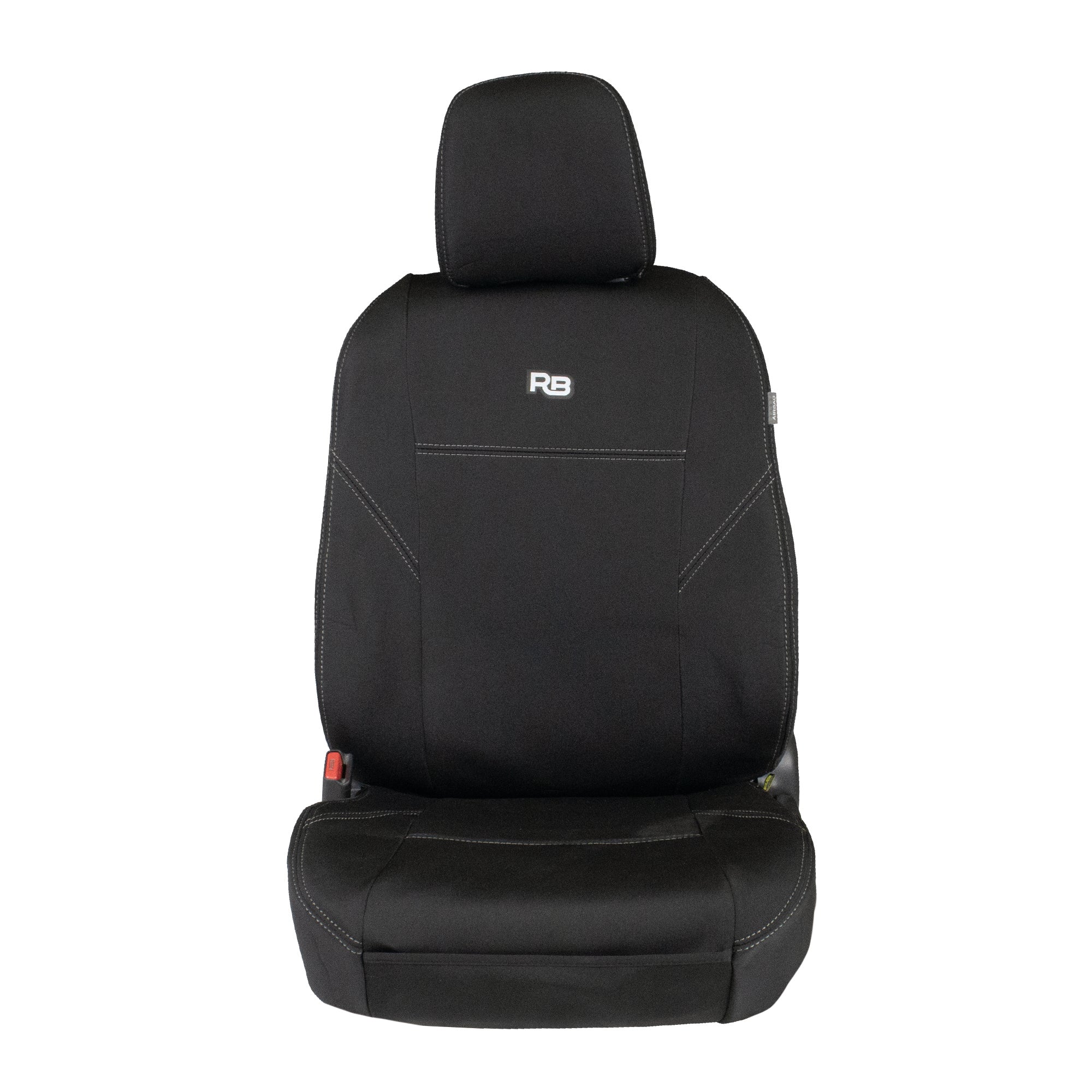 Razorback 4x4 GP4 Standard Neoprene 2x Front Seat Covers Suitable for a Toyota Prado 150 (POST FACELIFT JULY 21+)