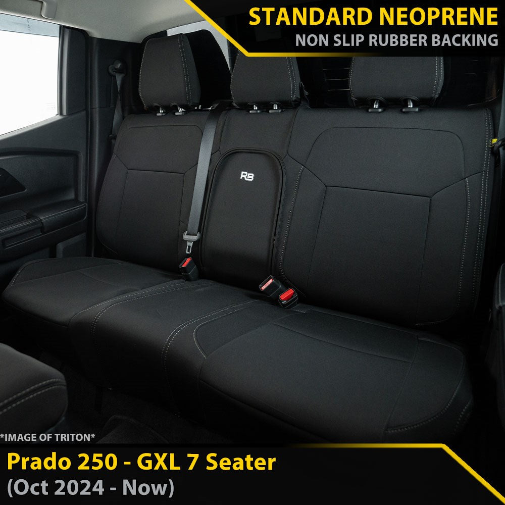 Toyota Prado 250 GXL GP4 Neoprene 2nd Row Seat Covers
