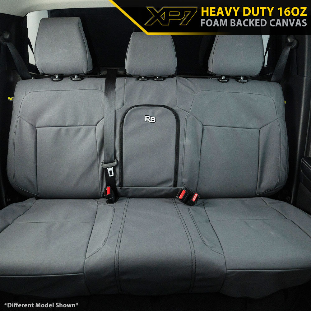 BYD Shark 6 - XP7 Heavy-Duty Canvas Rear Row Seat Covers