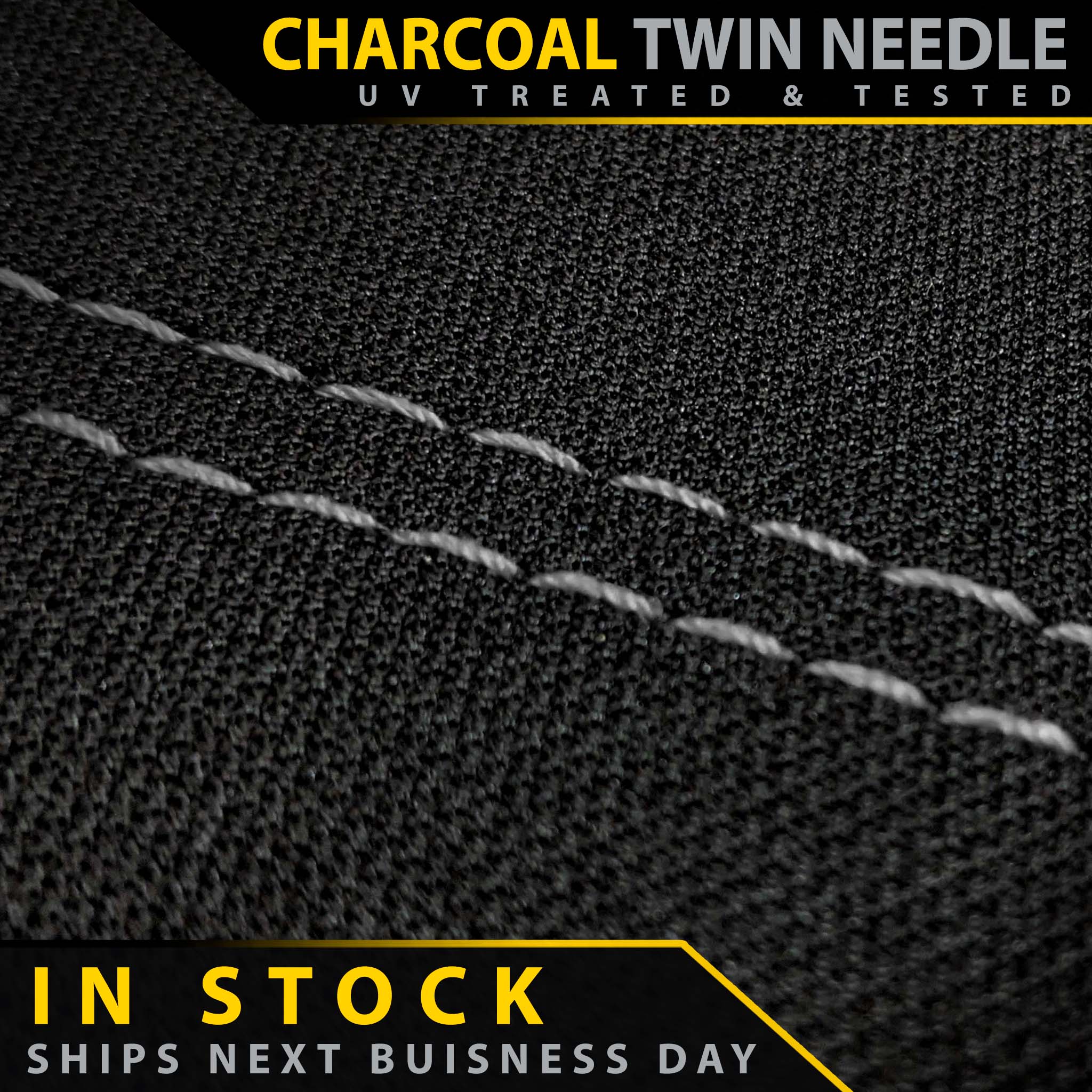 Razorback 4x4 GP4 Standard Neoprene 3rd Row Seat Covers suitable for a Toyota Prado 150 7 Seater (Made to Order)