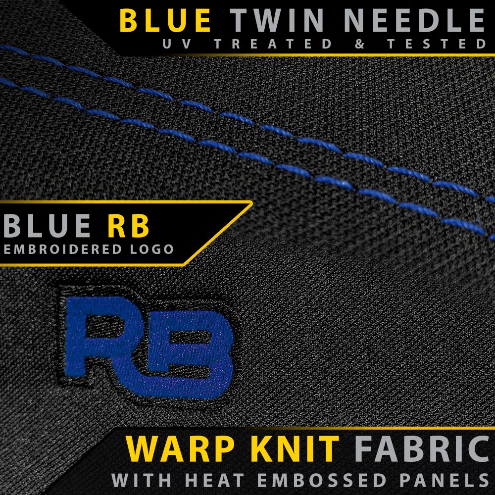 Volkswagen Amarok 2h (Cloth Seats) Premium Neoprene 2x Front Seat Covers (Made to Order)